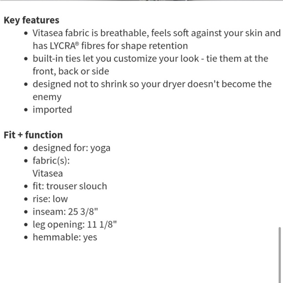 LULULEMON | Tie One On kangaroo pocket jogger pant - Picture 3 of 10